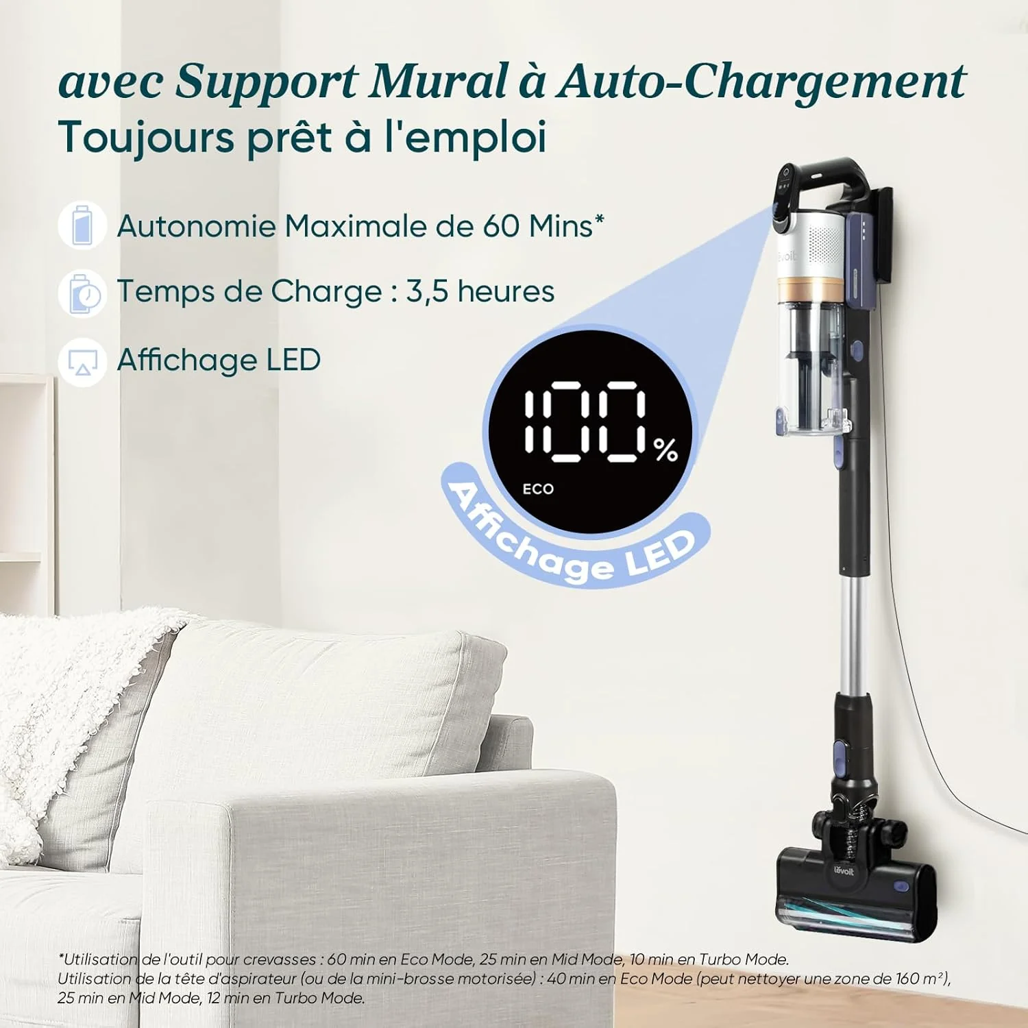 Levoit aspirateur sans fil LVAC 300 - Image 8