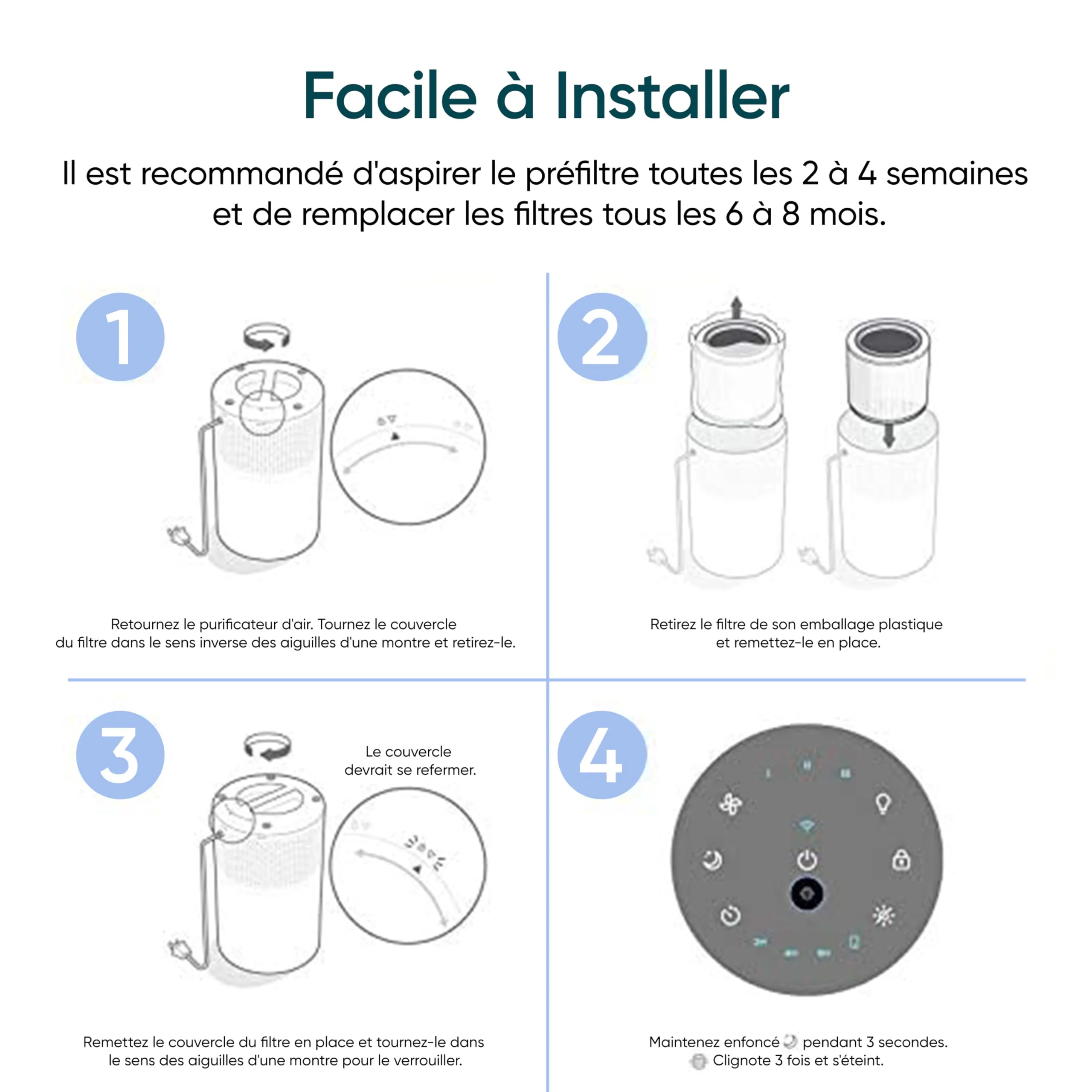 Levoit Core 200S Filtre de Rechange - Image 6