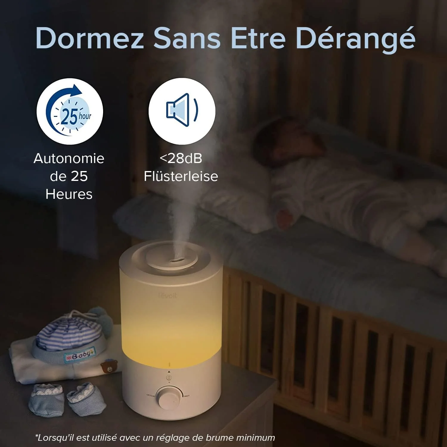 Humidificateur d’air à ultrasons Levoit Dual 150 - Image 5