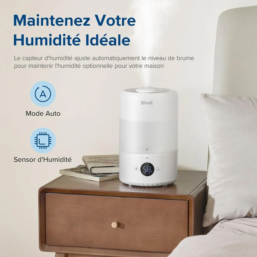 Humidificateur d’air à ultrasons Levoit Dual 200S - Image 3