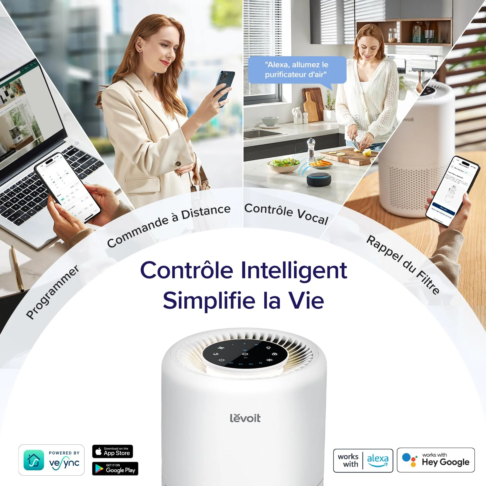 Levoit purificateur d'air Core 200S - Image 4
